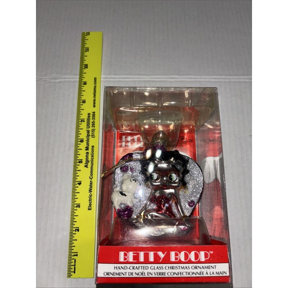 NIB Betty Boop with heart ornament by Kurt Adler